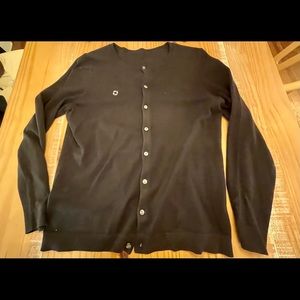 Chase Lands End Navy Cardigan -sz Medium